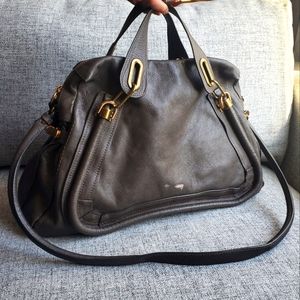 Large Chloé Paraty Bag in rare color Rock - As Is - For Sale OR Trade
